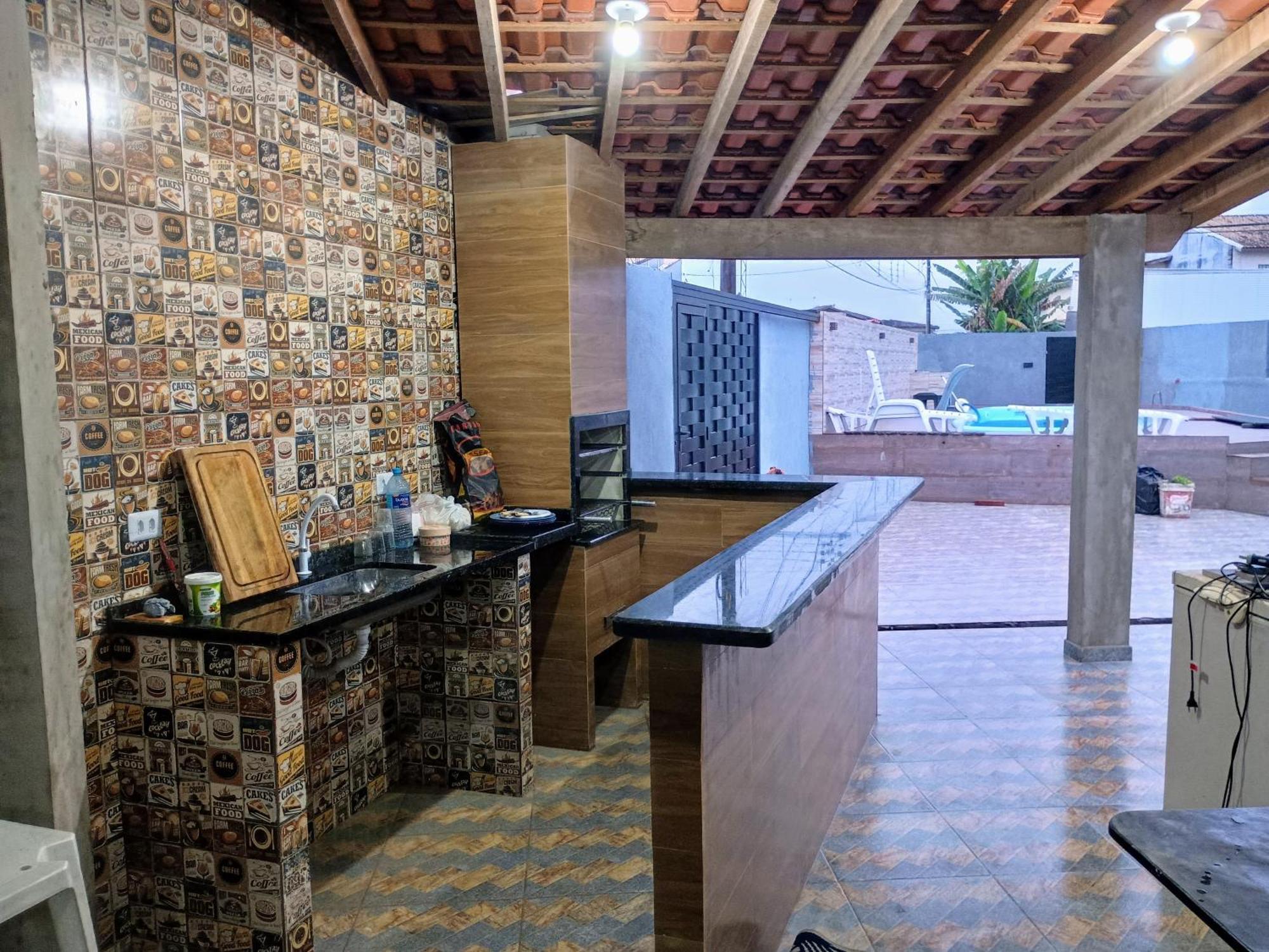 Casa Na Praia Itanhaem Para 10 Pessoas Com Total Conforto Itanhaém Exterior foto