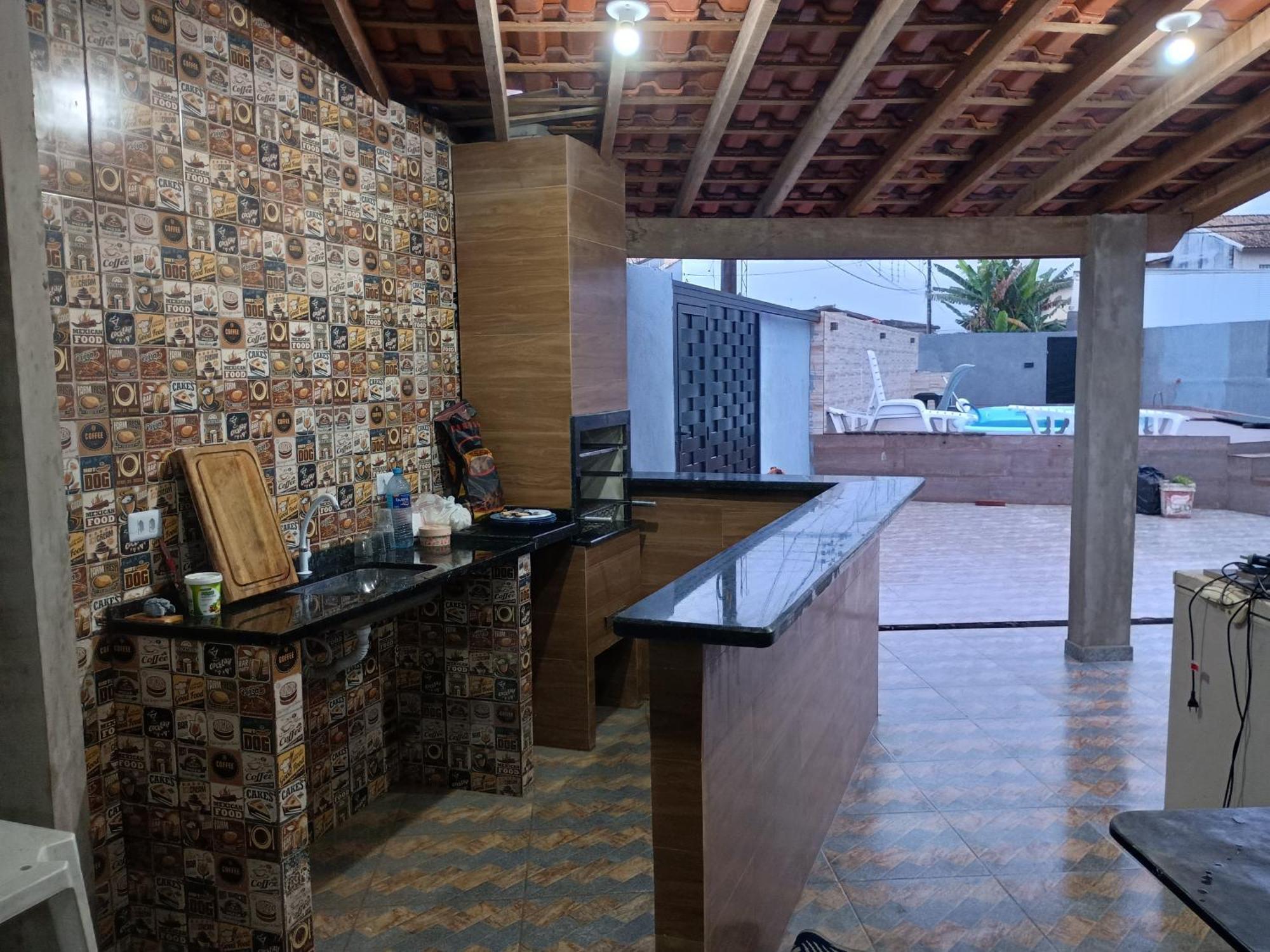 Casa Na Praia Itanhaem Para 10 Pessoas Com Total Conforto Itanhaém Exterior foto